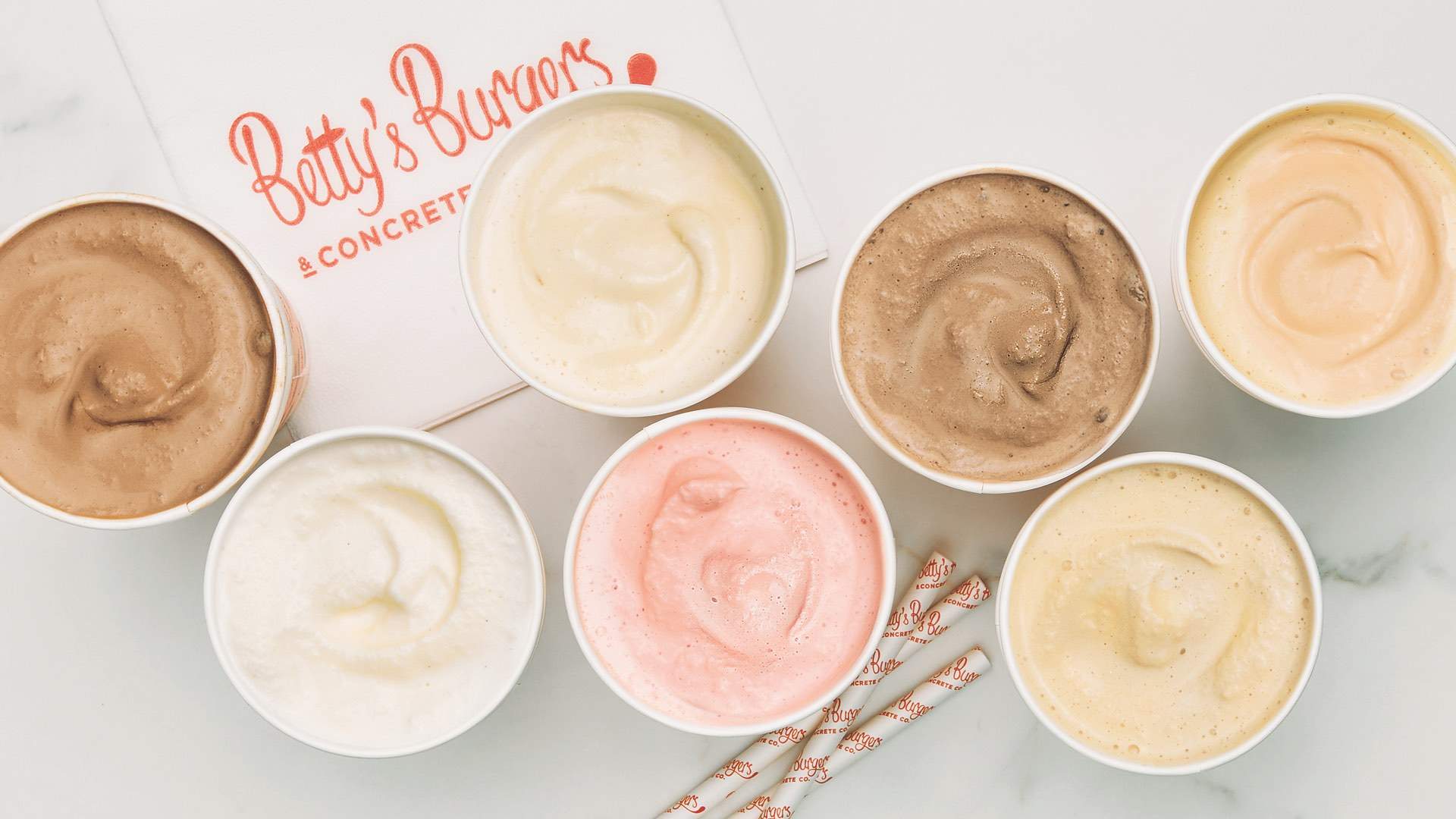 Betty’s Burgers Classic Thickshakes