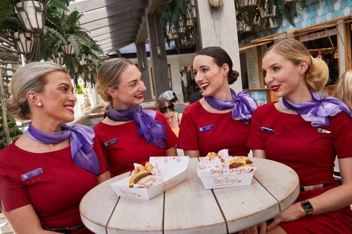 Beachy burger restaurant spreads its wings with one of Australia’s major airlines